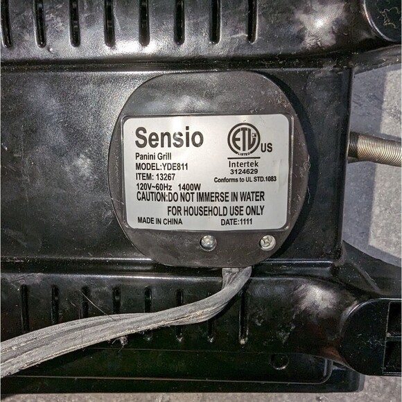 BELLA Panini Maker‎ Press Sandwich Grill Electric Kitchen Appliance Cooking Home - Picture 2 of 6